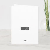 Mijn Alarm instellen op Happy Hour Birthday-kaart Kaart (Achterkant)