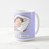 Mijn alarm instellen op Happy Hour Koffiemok (Voorkant rechts)