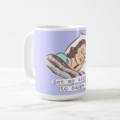 Mijn alarm instellen op Happy Hour Koffiemok (Voorkant links)