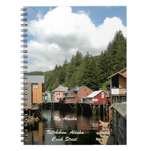 Mijn Alaska, Ketchikan, Alaska - Notitieboek (Voorkant)