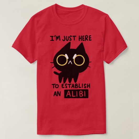 Mijn Alibi T-shirt (Design voorkant)