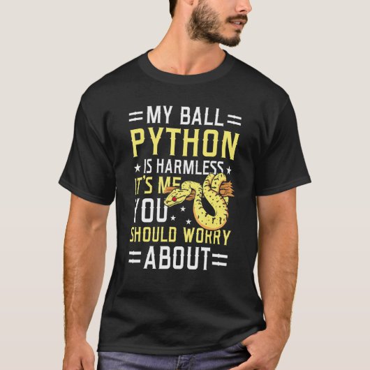 Mijn all Python is een onberispelijke slangenhuisb T-shirt (Voorkant)