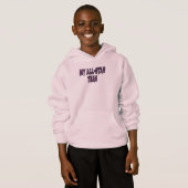 Mijn All-Star Team Kind Football Hoody (Voorkant volledig)
