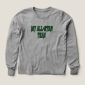 Mijn All-Star Team Kind Football Sweatshirt (Voorkant)