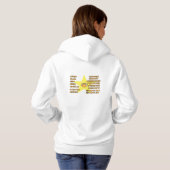 Mijn All-Star Team Vrouwen Football Hoody (Achterkant volledig)