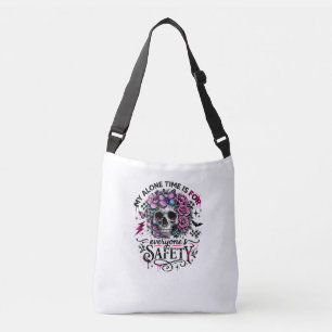 Mijn Alleen Tijd Is Voor Iedereens Veiligheid Sche Crossbody Tas