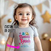 🍎 Mijn allereerste Rosh Hashanah met aangepaste t Romper