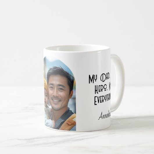Mijn alles en aangepaste foto koffiemok (Voorkant rechts)