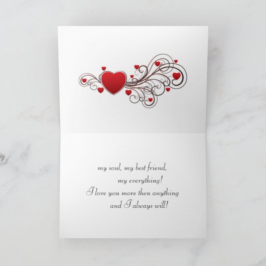 Mijn alles feestdagen kaart (Binnen)