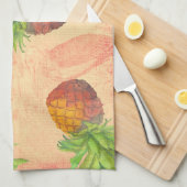 Mijn Aloha Tropische anananasappeltuin Theedoek (Quarter Fold)