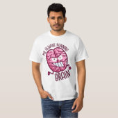 Mijn altijd rijdende brein T-shirt (Voorkant volledig)