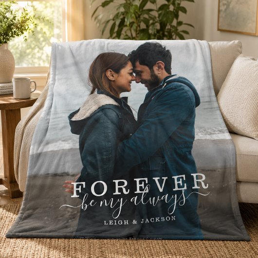 Mijn altijd romantische stel voor altijd fleece deken