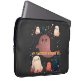 Mijn alvleesklier heeft me ghosted laptop sleeve (Voorkant Rechts)