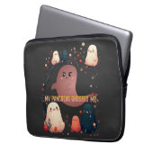 Mijn alvleesklier heeft me ghosted laptop sleeve (Voorkant Links)