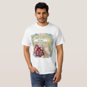 Mijn Amaryllis Christelijk Kruis T-shirt (Voorkant volledig)