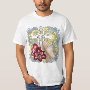 Mijn Amaryllis Christelijk Kruis T-shirt