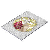 Mijn Amaryllis Christelijke Cross Notitieboek (Linkerzijde)