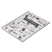 Mijn ambachtelijke projecten notitieboek (Linkerzijde)