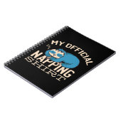 Mijn ambtenaar die shirt neigt, luie slapende Slot Notitieboek (Linkerzijde)