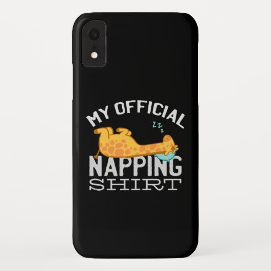 Mijn ambtenaar die shirt neigt - wazige slapende G Case-Mate iPhone Case (Achterkant)