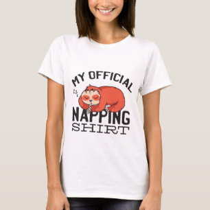 Mijn ambtenaar die shirt neigt - wazige slapende s