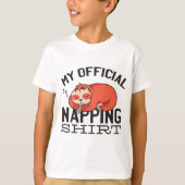 Mijn ambtenaar die shirt neigt - wazige slapende s (Voorkant)