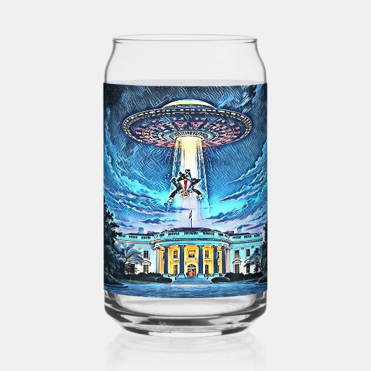 Mijn Amerikaanse droom Blikvorm Glas (Voorkant)