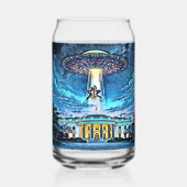 Mijn Amerikaanse droom Blikvorm Glas (Achterkant)