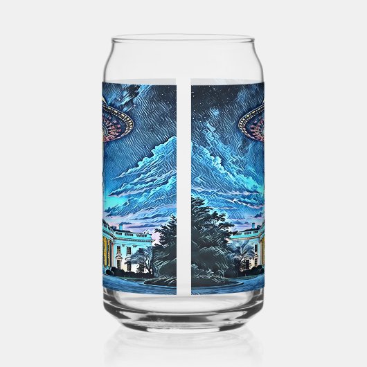 Mijn Amerikaanse droom Blikvorm Glas (Rechts)