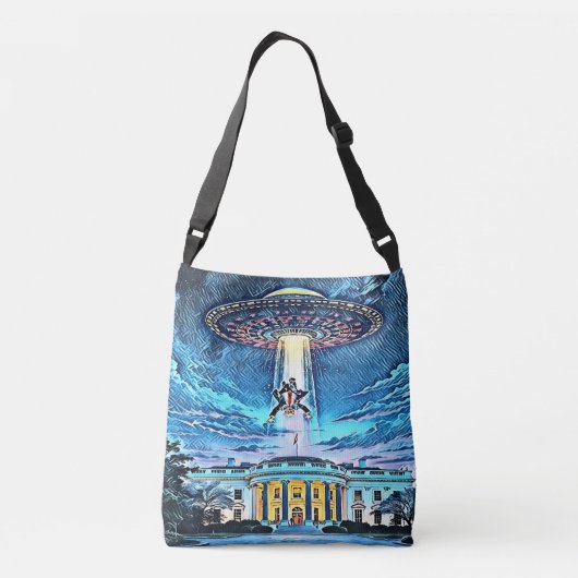 Mijn Amerikaanse droom Crossbody Tas (Achterkant)