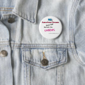 MIJN Amerikaanse droom Ronde Button 5,7 Cm (In situ)
