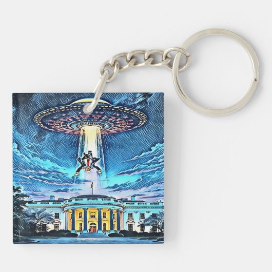 Mijn Amerikaanse droom Sleutelhanger (Achterkant)