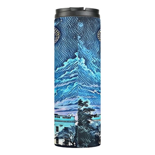 Mijn Amerikaanse droom Thermosbeker (Achterkant)