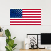 Mijn Amerikaanse vlag Poster (Thuiskantoor)