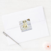 Mijn Anatolian Ate Mijn Lesson Plan Vierkante Sticker (Envelop)