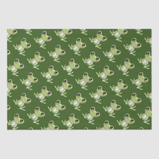 Mijn ander groenboek van de Kikkerbroek Tissuepapier (Voorkant)