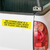 Mijn andere attractie is een verslechterende body bumpersticker (Op Truck)