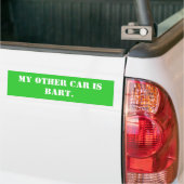 mijn-andere-auto-16 bumpersticker (Op Truck)