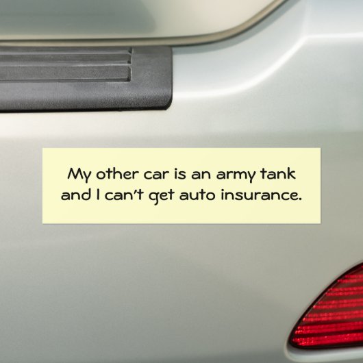 mijn-andere-auto-22 bumpersticker (Op auto)