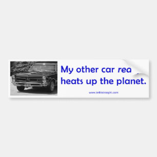 Mijn andere auto (65 GTO) Bumpersticker