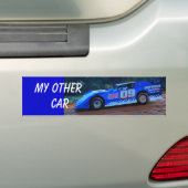 Mijn andere auto bumpersticker (Op auto)