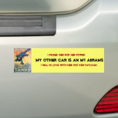 Mijn andere auto is bumpersticker (Op auto)