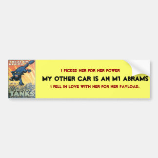 Mijn andere auto is bumpersticker