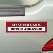  "Mijn andere auto is..." Bumpersticker (Op auto)