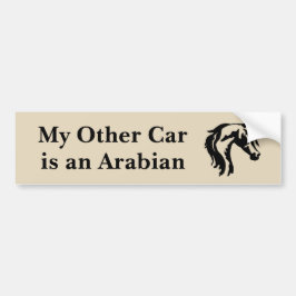 Mijn andere auto is een Arabisch Bumpersticker