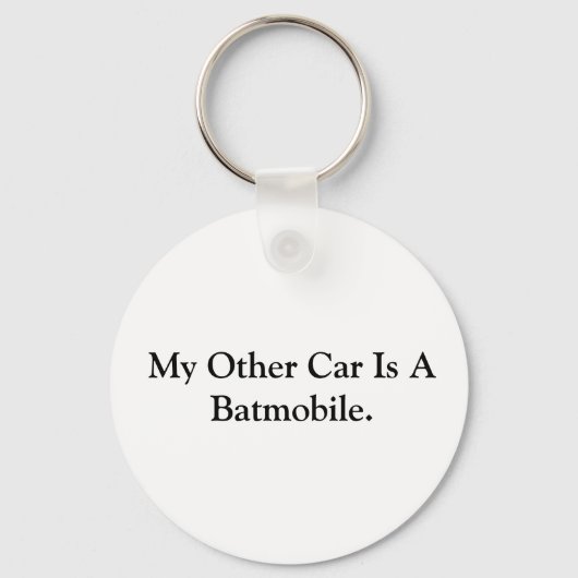 Mijn andere auto is een batterij. sleutelhanger (Voorkant)