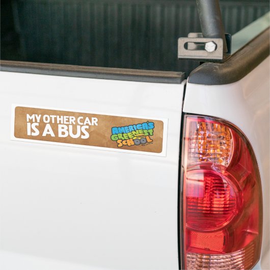 Mijn andere auto is een buskruitster bumpersticker (Op Truck)