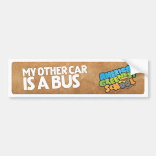 Mijn andere auto is een buskruitster bumpersticker