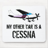 Mijn andere auto is een Cessna Muismat (Voorkant)