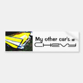 Mijn andere auto is een Chevy Bumpersticker (Voorkant)